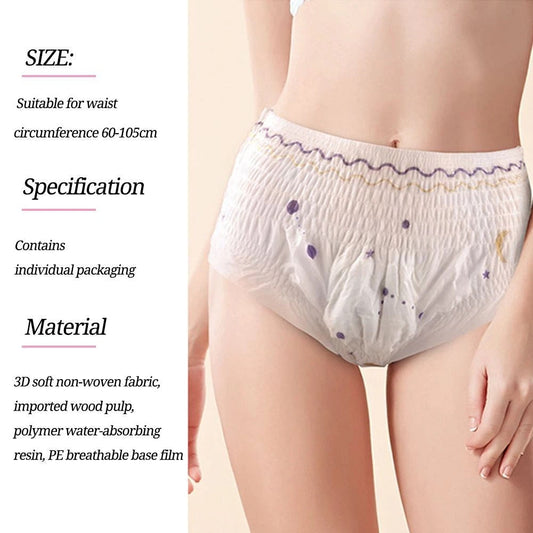 Top Nurse High-Waist Super Soft Disposable Sanitary Panties