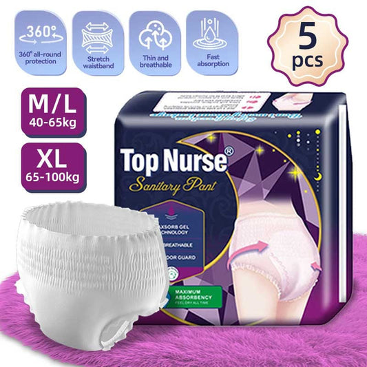 Top Nurse High-Waist Super Soft Disposable Sanitary Panties
